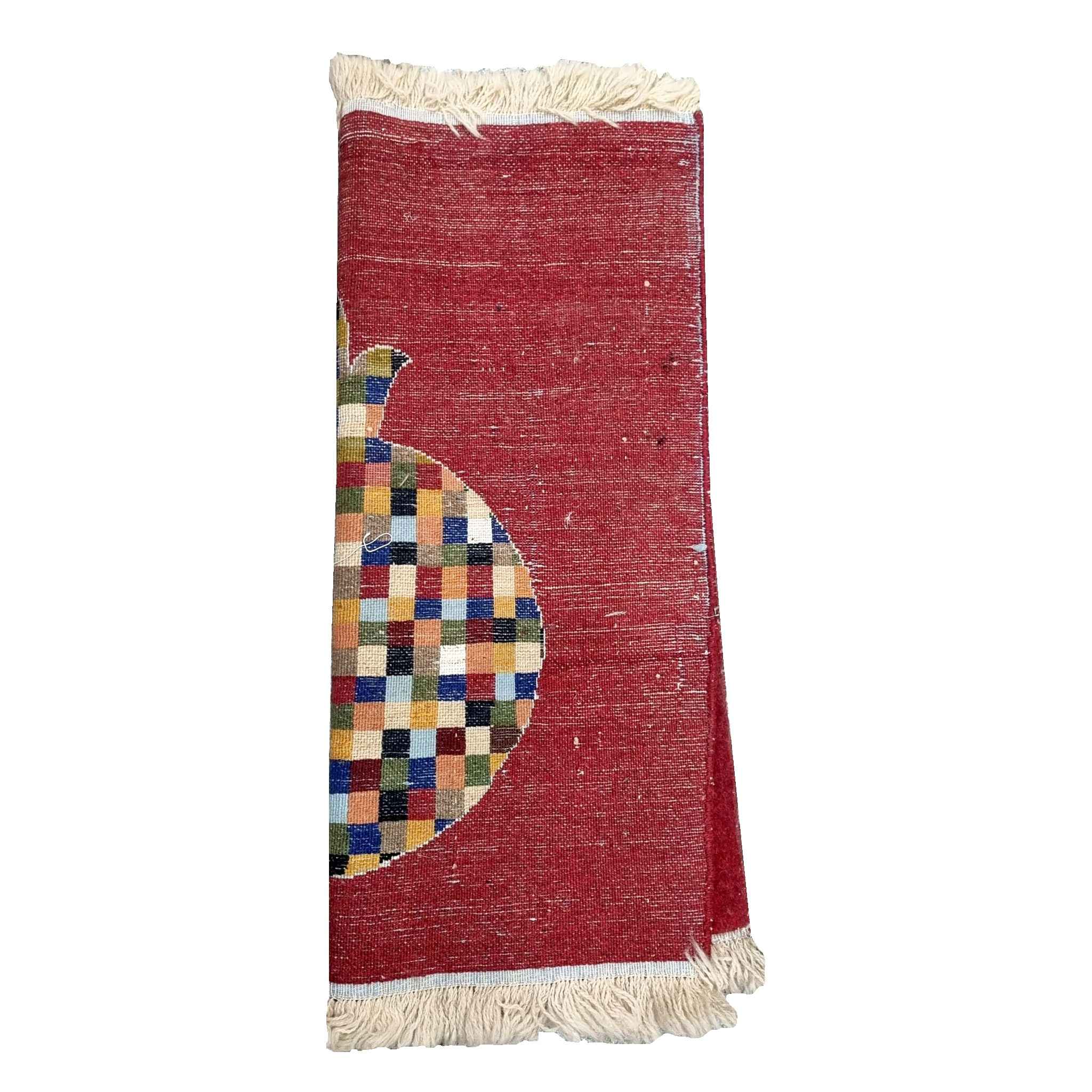 سجاد جابيه إيراني أصيل وأصلي من الصوف محبوك يدويًا في جولستان