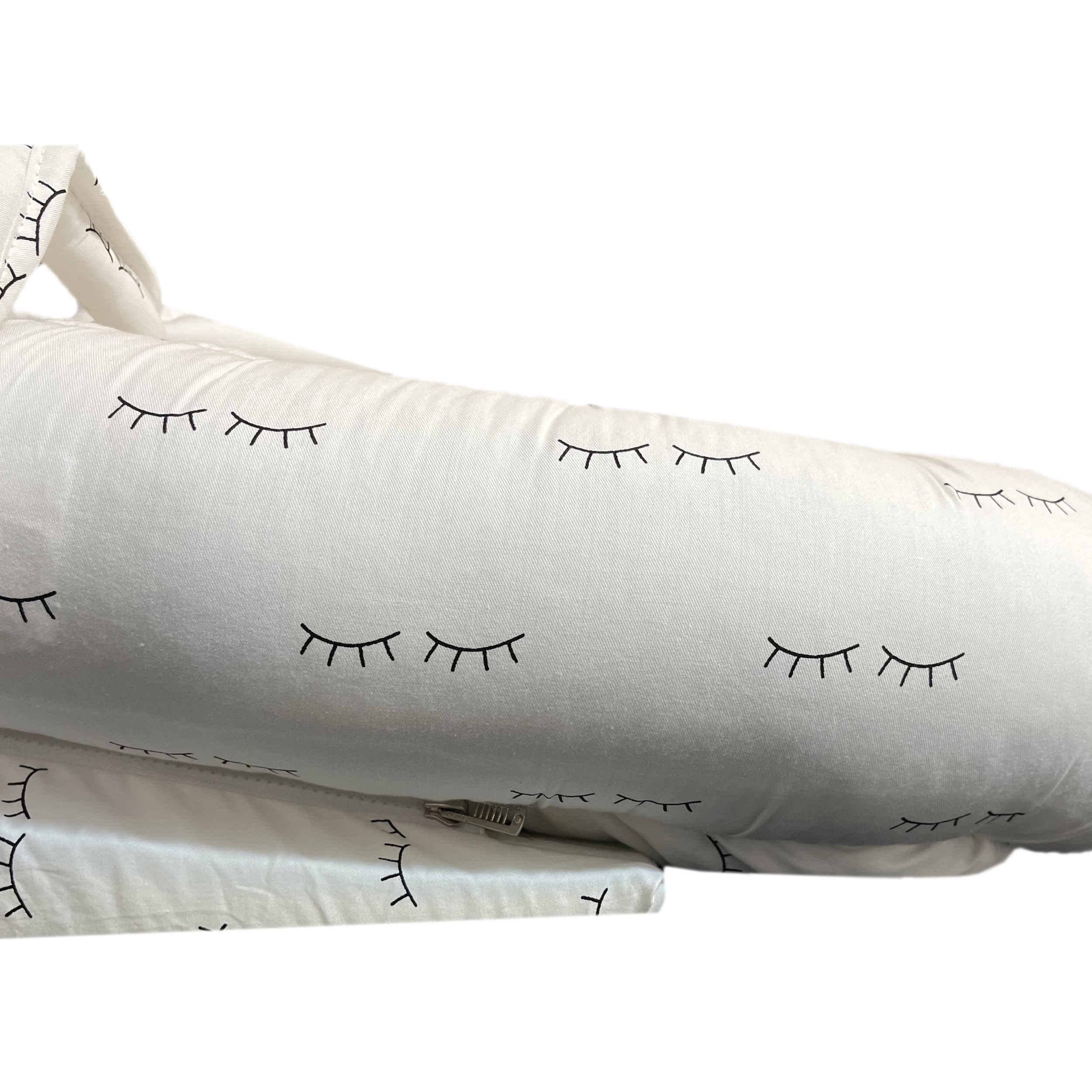 عش الطفل من القطن مثالي لنوم آمن ومريح