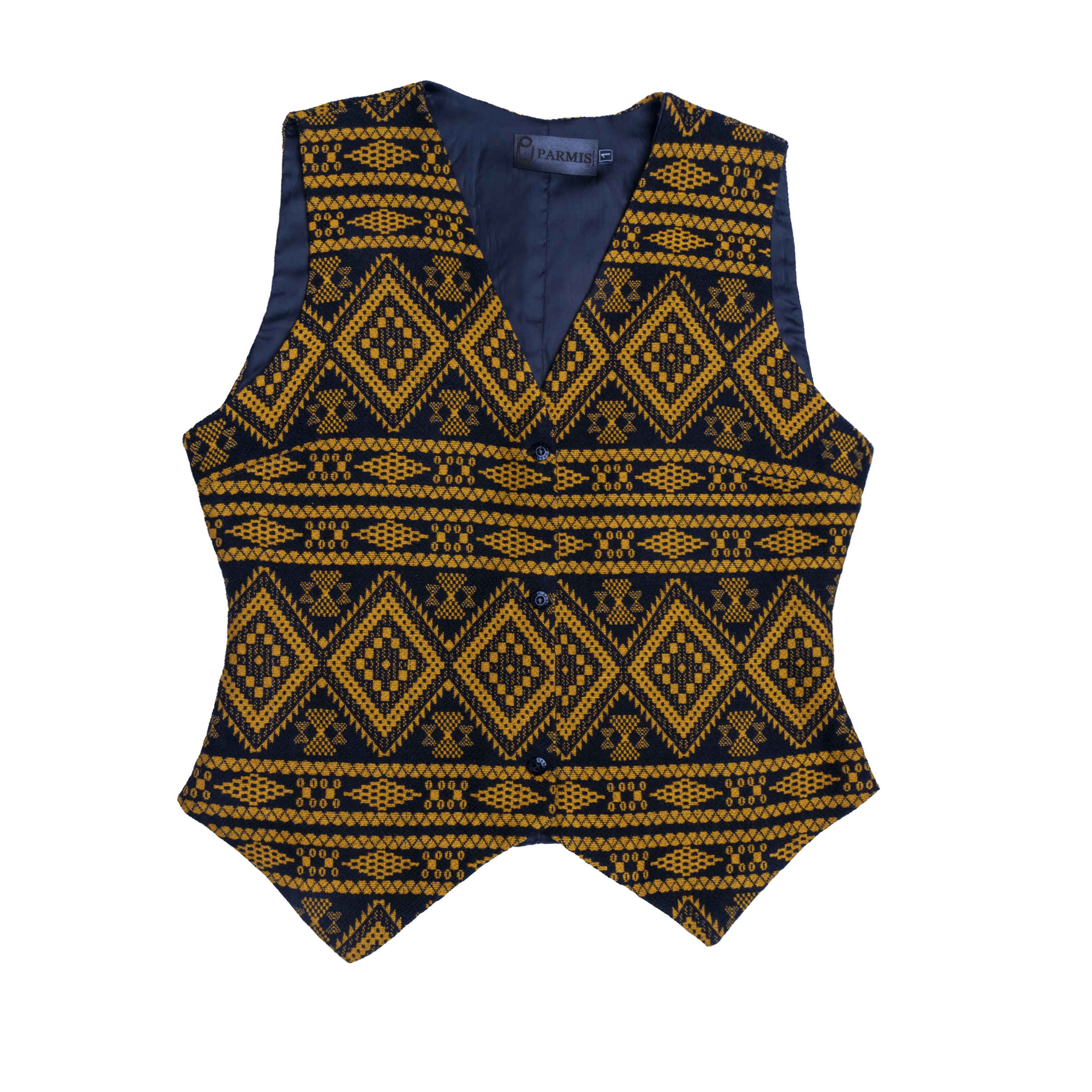 صديري مطرز للنساء ببطانة كاملة وتصميم بلوشي