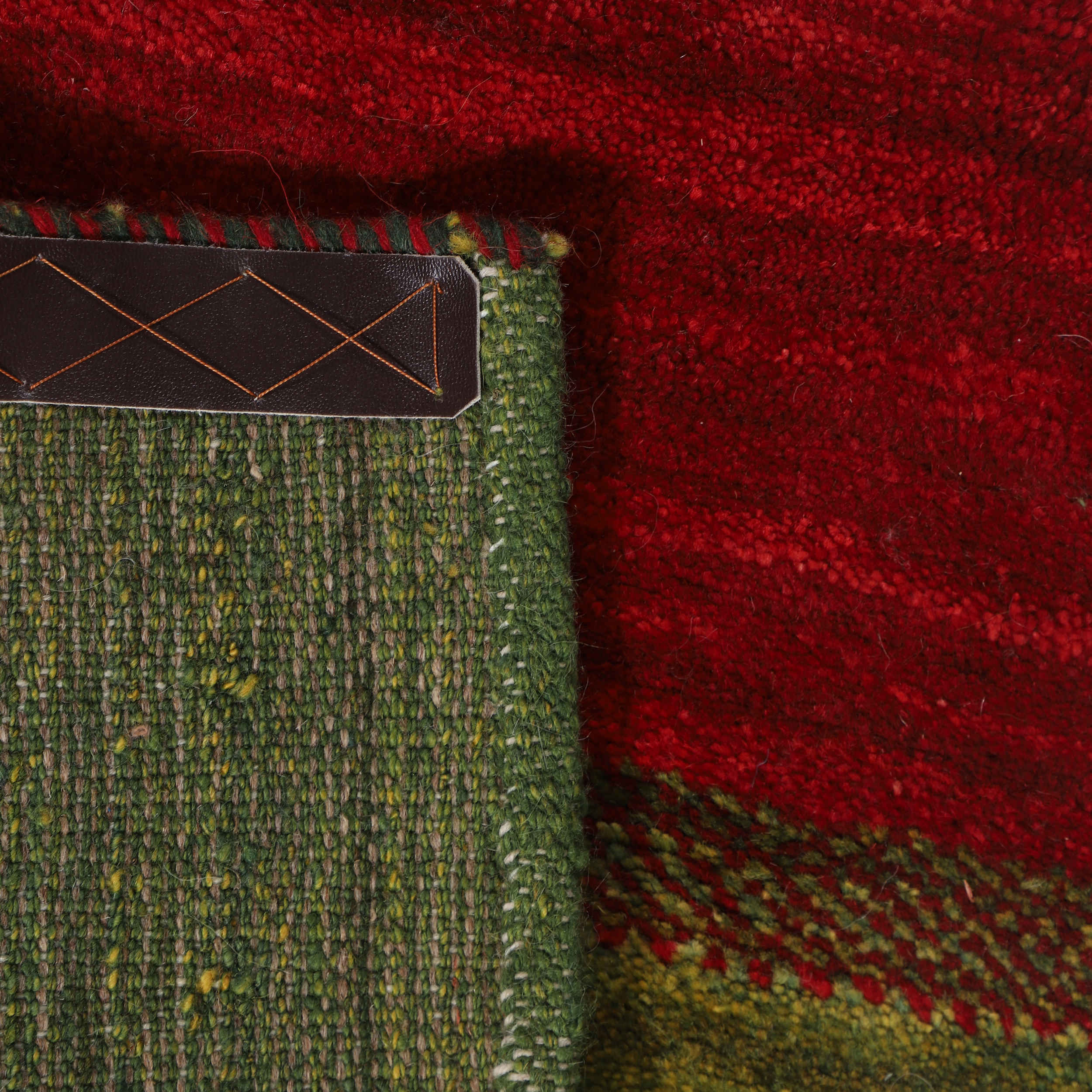 سجاد جابيه إيراني من الصوف محبوك يدويًا في فارس