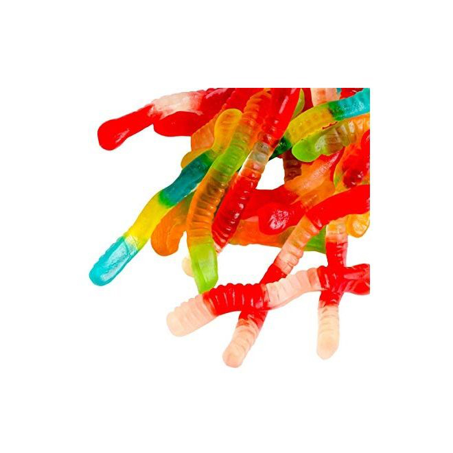 حلوى جيلاتينية حلال بنكهة خليط الفواكه على شكل ثعبان – أيدين (1000 جرام)