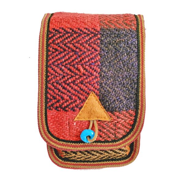 حقيبة كروس بودي كليم بأسلوب عرقي مصنوع يدويًا للنساء II