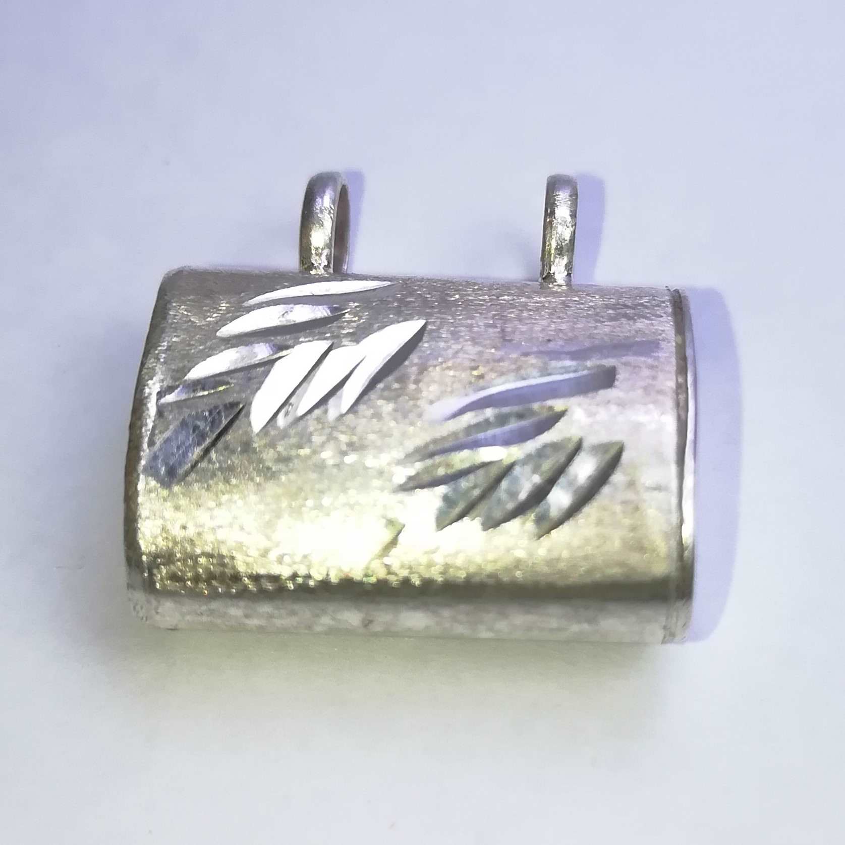 قلادة فضية إسلامية للشيعة بحرز الإمام جواد مجوهرات