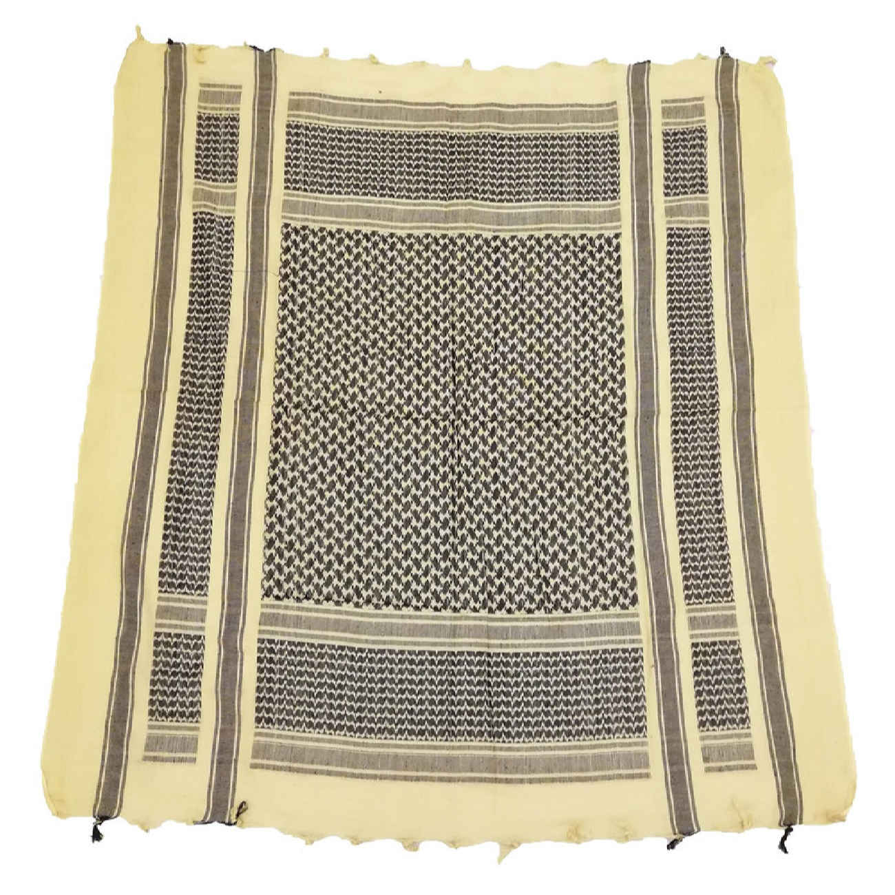 كوفية قطنية قابلة للتهوية – وشاح عربي مضاد للتعرق للرأس والعنق