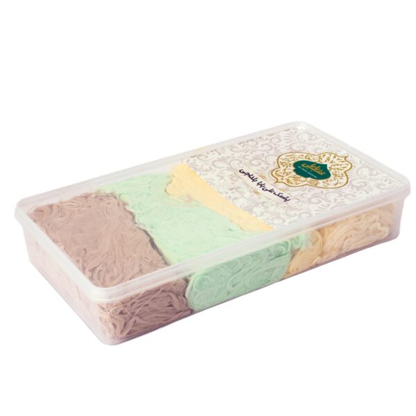 بشمك إيراني حلوى شعر البنات أو غزل البنات بأربع نكهات 500 غرام