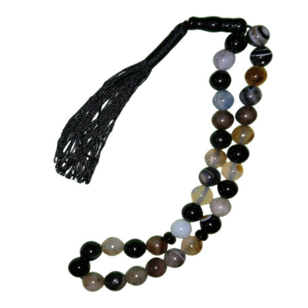 السبحة الإسلامية باباجوريا 33 حبة تسبيح