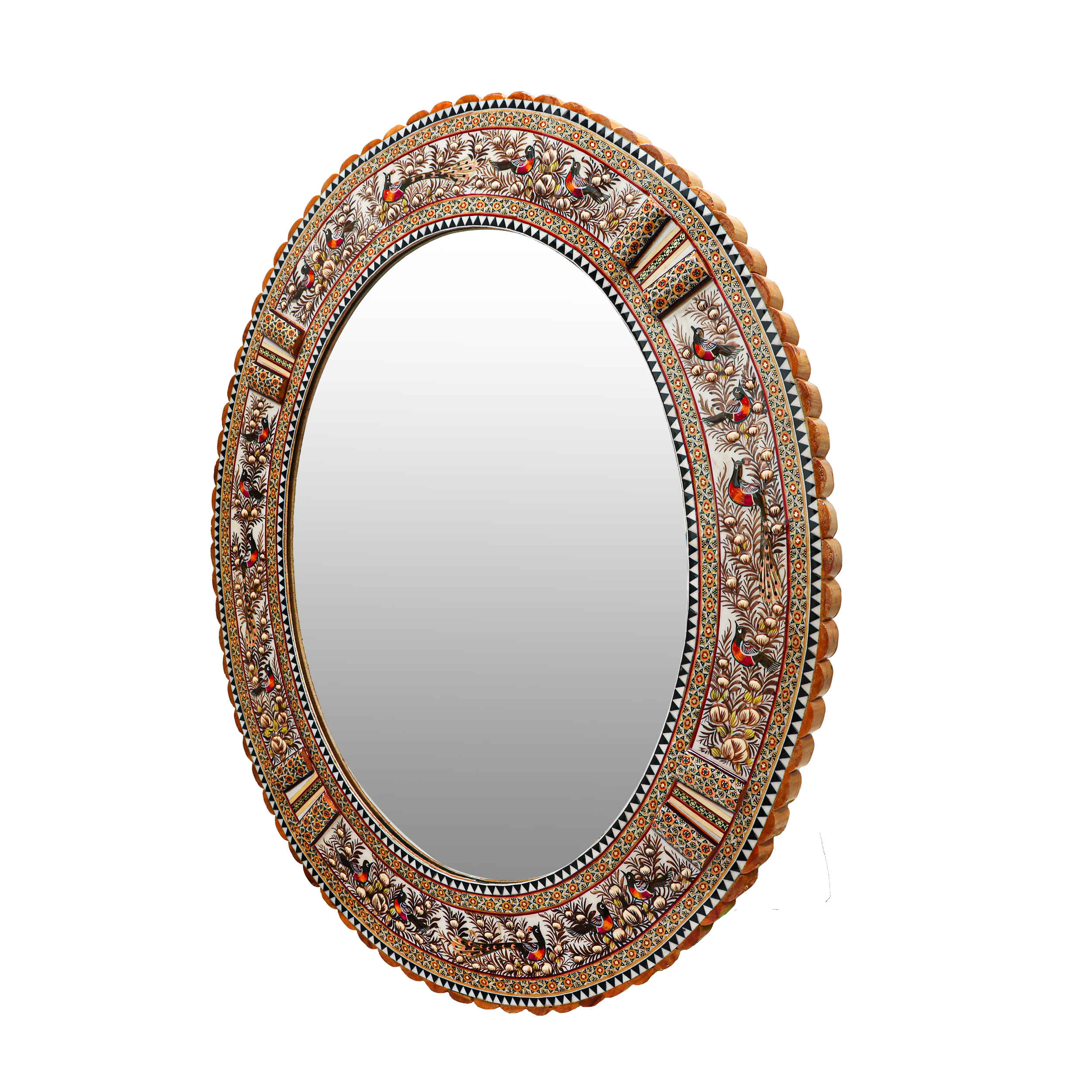 إطار مرآة خشبي إيراني – تصميم خاتمكار بارز