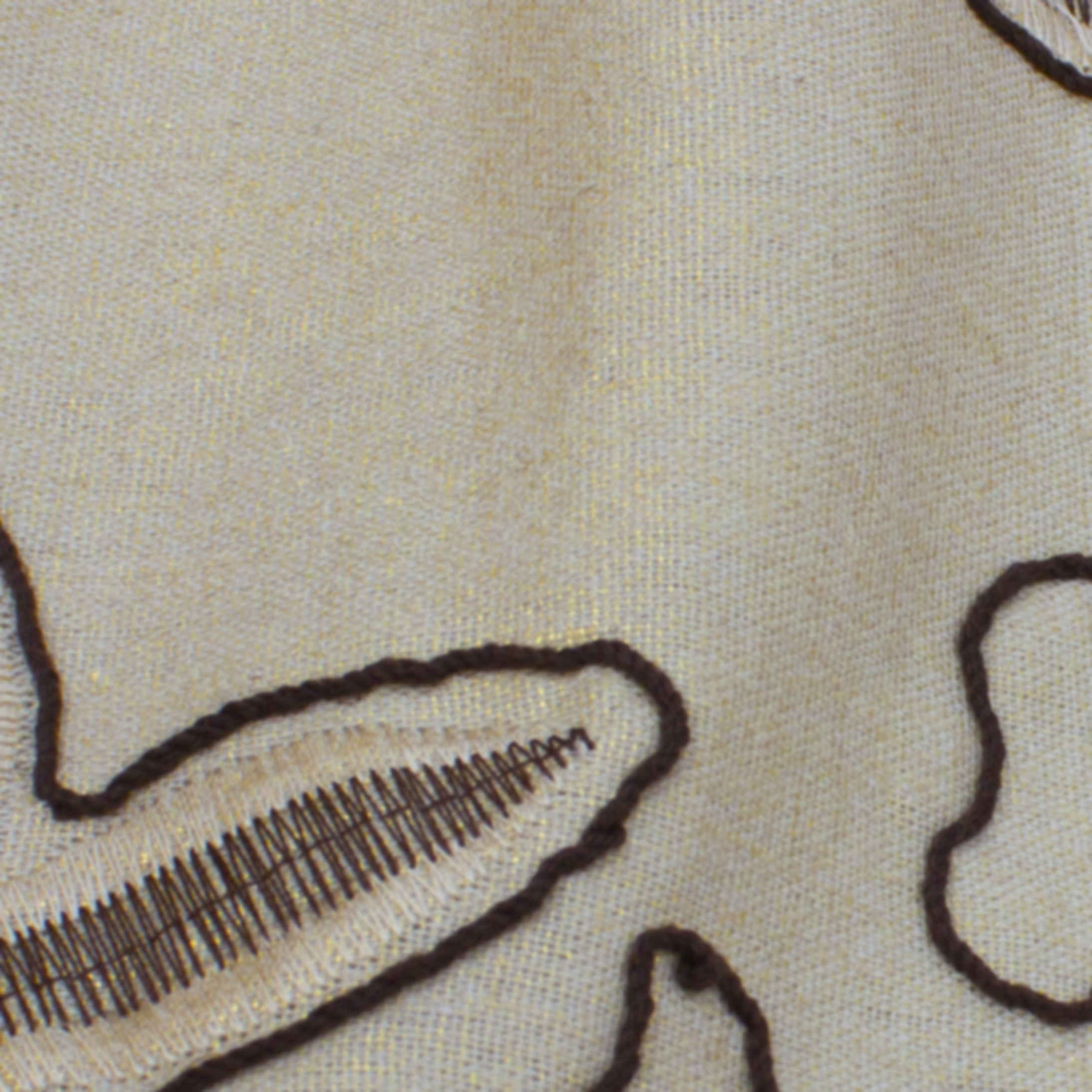 مانتو إيراني مطرز بتصميم زهور للنساء