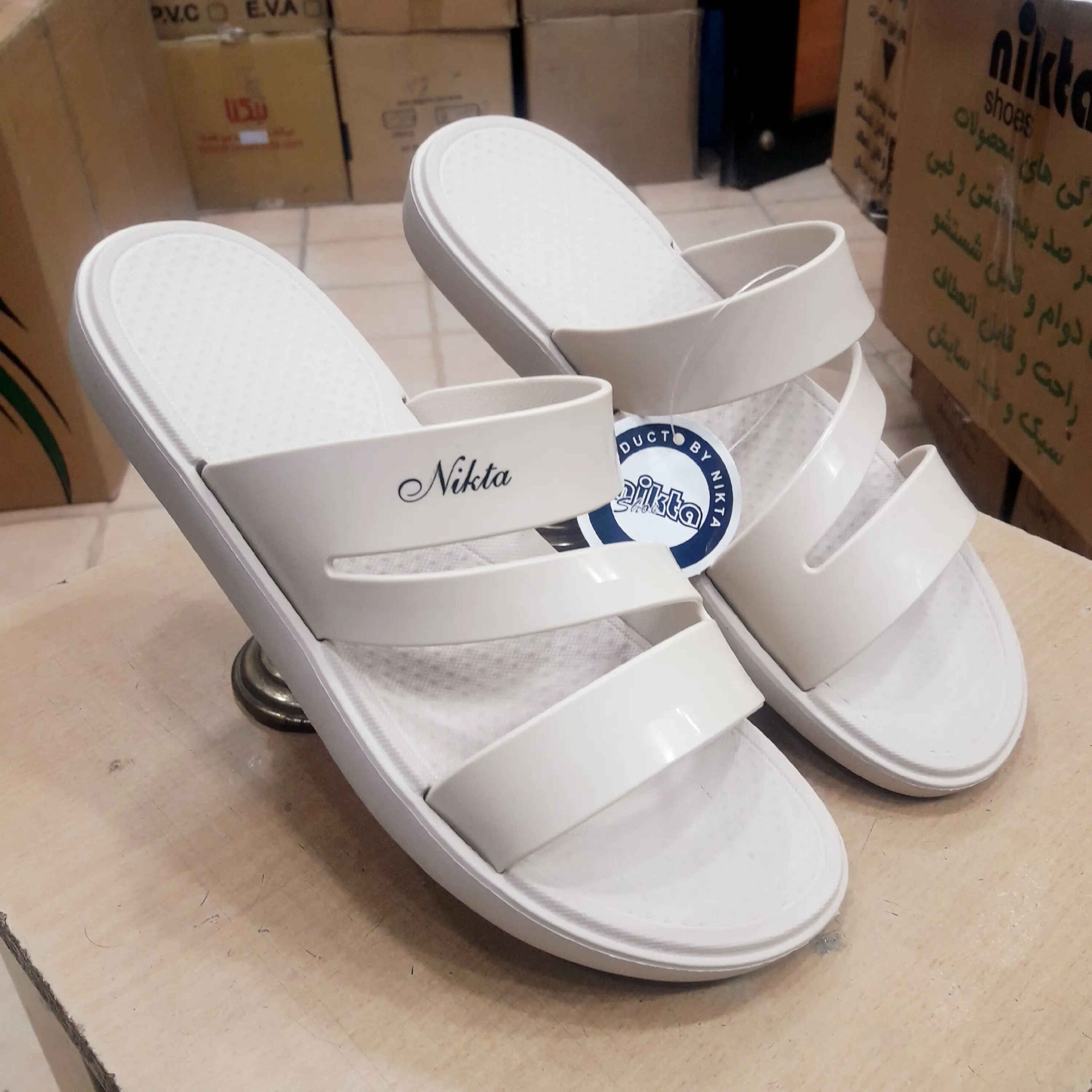 شبشب إحرام أبيض للحج والعمرة للنساء G4660