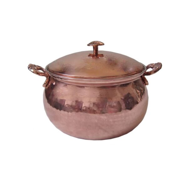 قدر مطروق من النحاس إيراني بأسلوب تقليدي أوثنتك