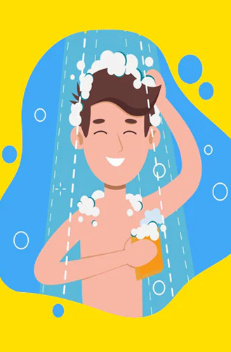 شراء منتجات الاستحمام والعناية بالجسم