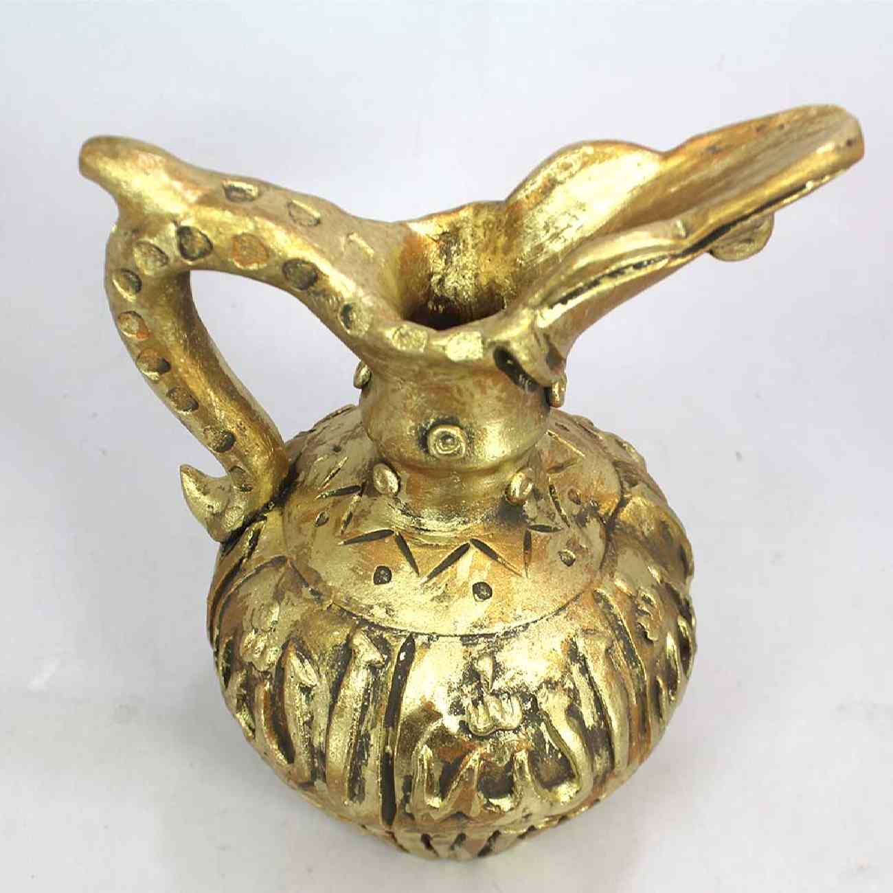 إبريق خزفي زخرفي بتصميم “الله” مصنوع يدويًا