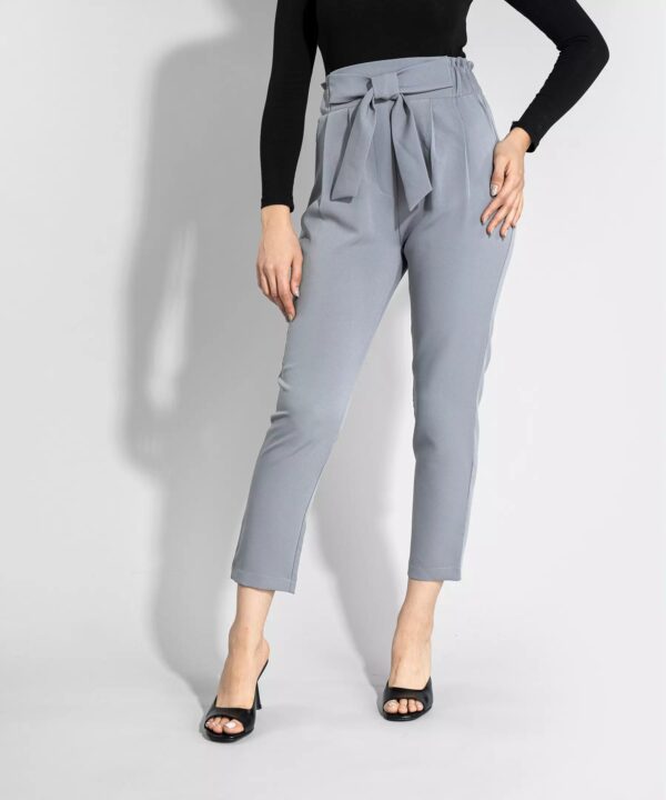 سروال مجعد مع جيب للنساء