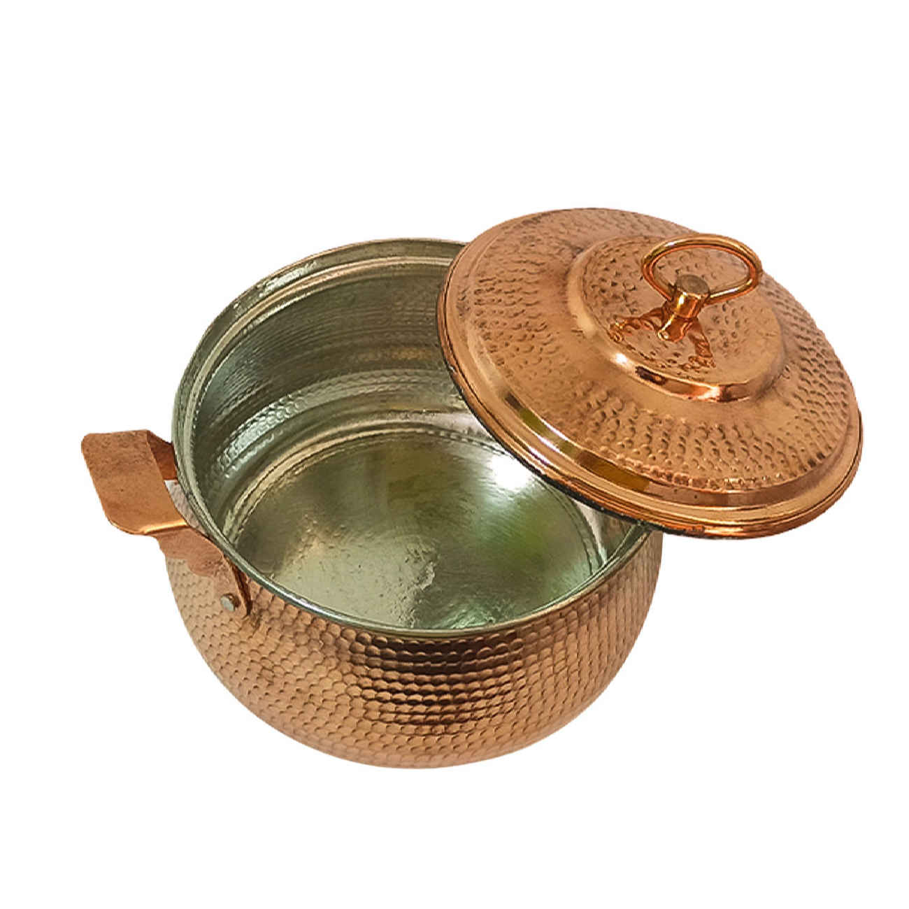 قدر مطروق من النحاس إيراني بأسلوب تقليدي شيفا