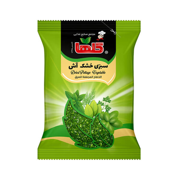 مزيج خضار مجفف لأنواع مختلفة من الآش 100 غرام (×15)