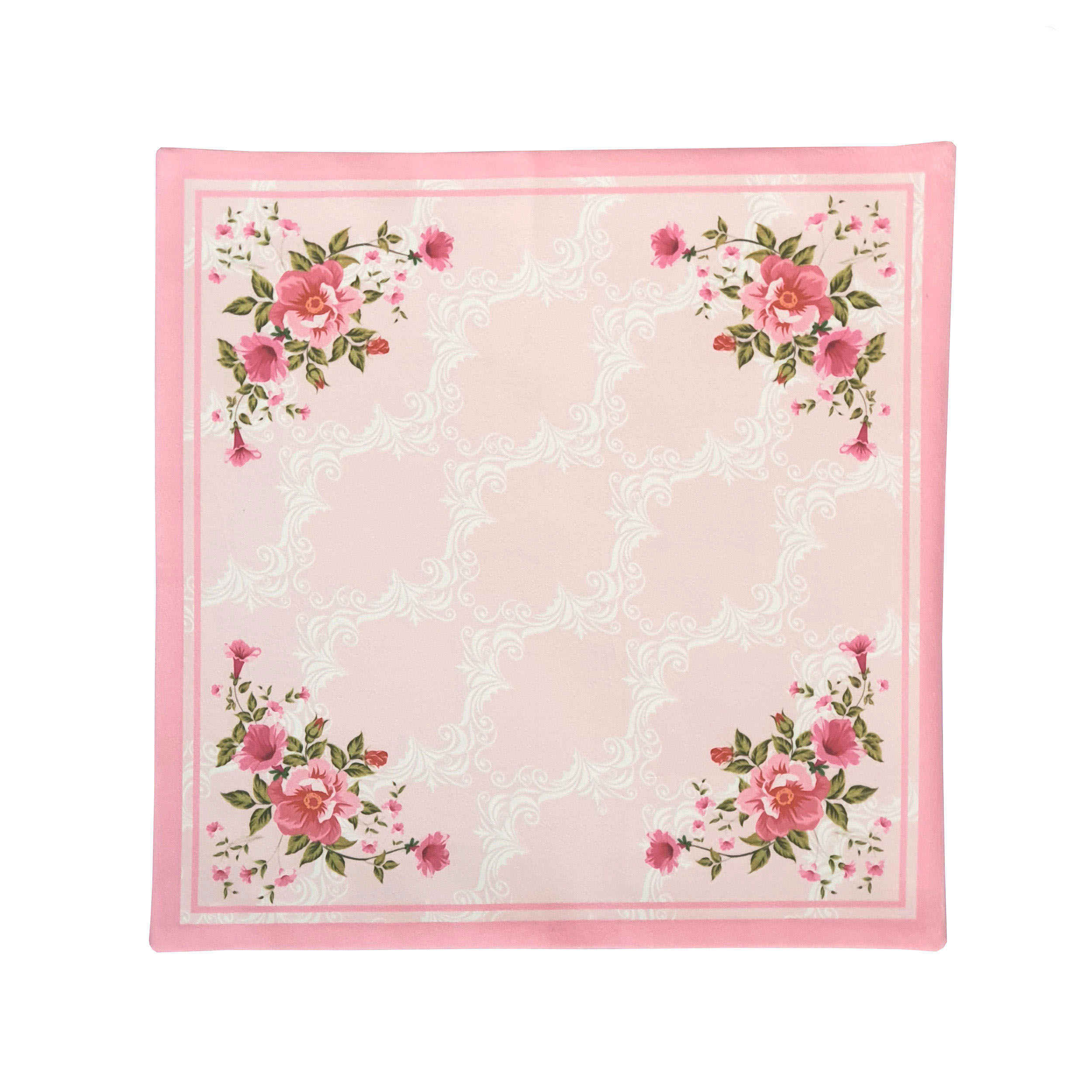 سجادة الصلاة الإسلامية الرقيقة بالمخمل بتصميم الزهور