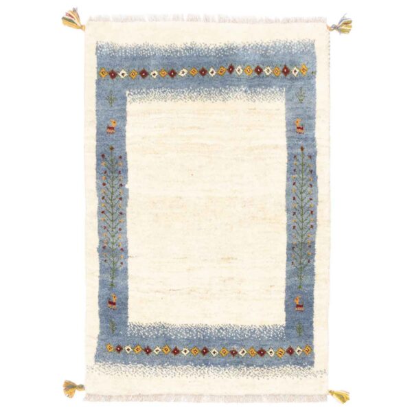 سجاد جابيه إيراني من الصوف محبوك يدويًا في فارس كاشكولي