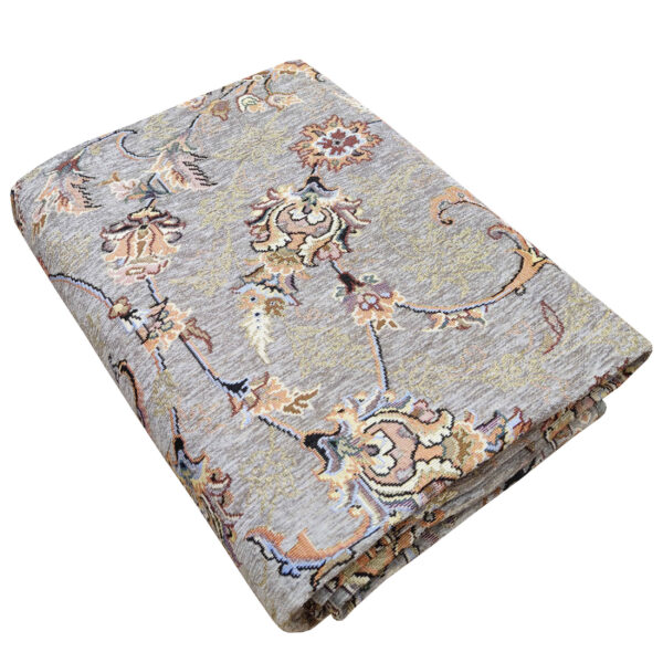 سجادة أرضية داخلية كبيرة على الطراز البوهيمي الإيراني بتصميم زهور