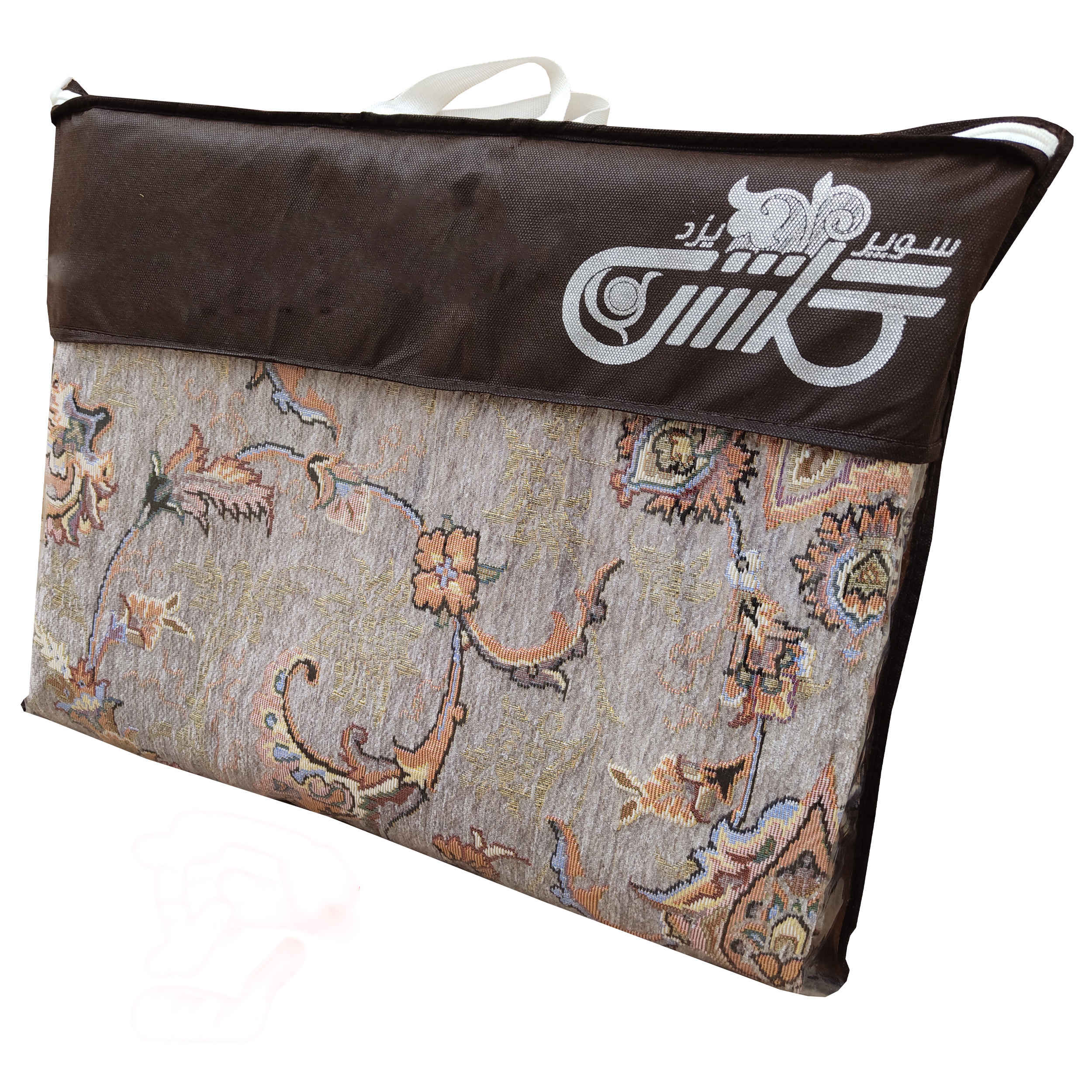 سجادة أرضية داخلية كبيرة على الطراز البوهيمي الإيراني بتصميم زهور