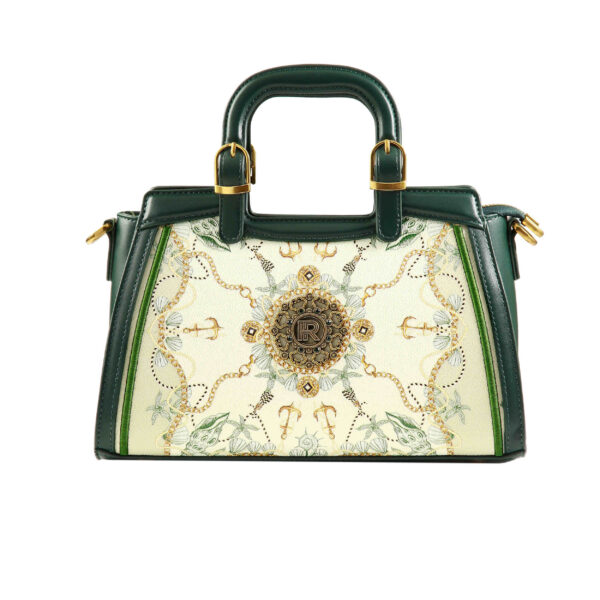 حقيبة ساتشيل من الجلد بمقبضين - موديل فوسفوريك