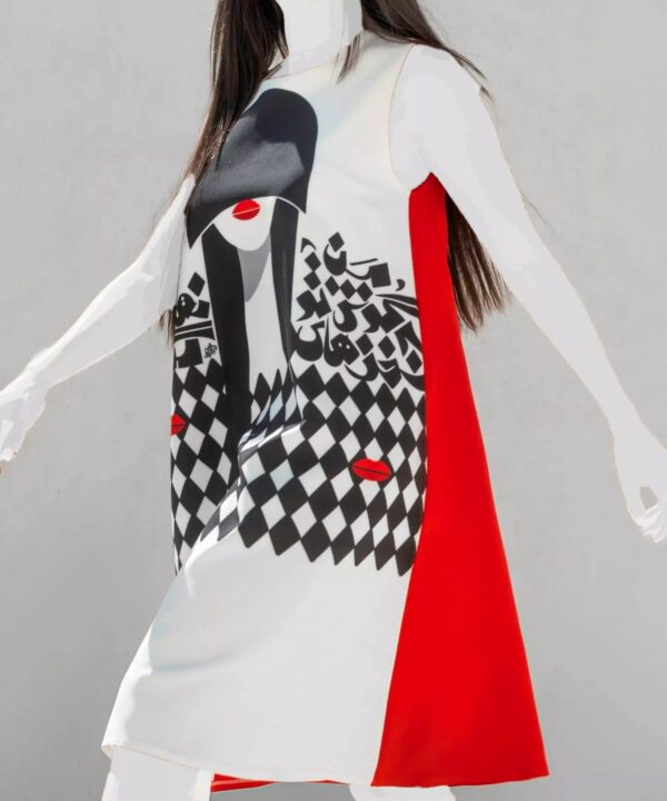 فستان فضفاض للنساء بتصميم خطي موديل ناهان