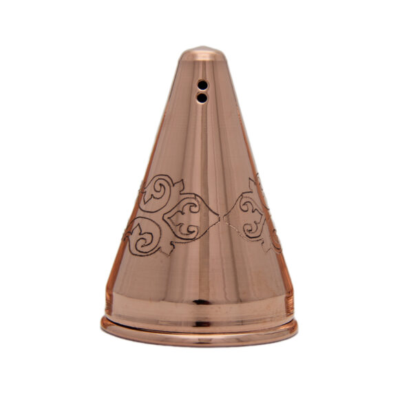 مجموعة شاكرات ملح وفلفل نحاسي إيراني مطرقة درفش، مكونة من 2 قطعة