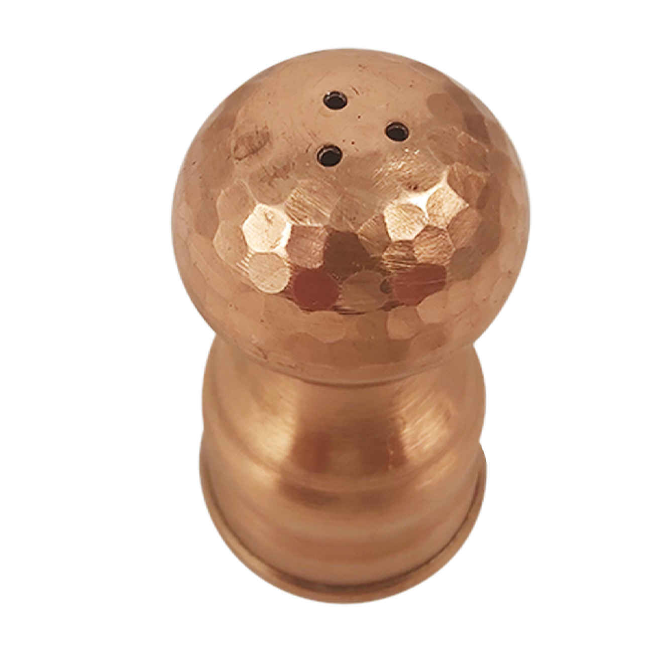 مجموعة شاكرات ملح وفلفل نحاسي إيراني مطرقة لاله، مكونة من 2 قطعة