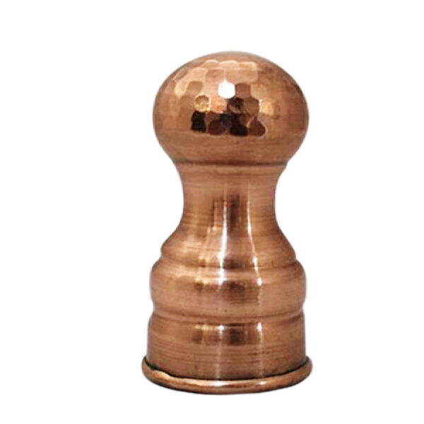 مجموعة شاكرات ملح وفلفل نحاسي إيراني مطرقة لاله، مكونة من 2 قطعة