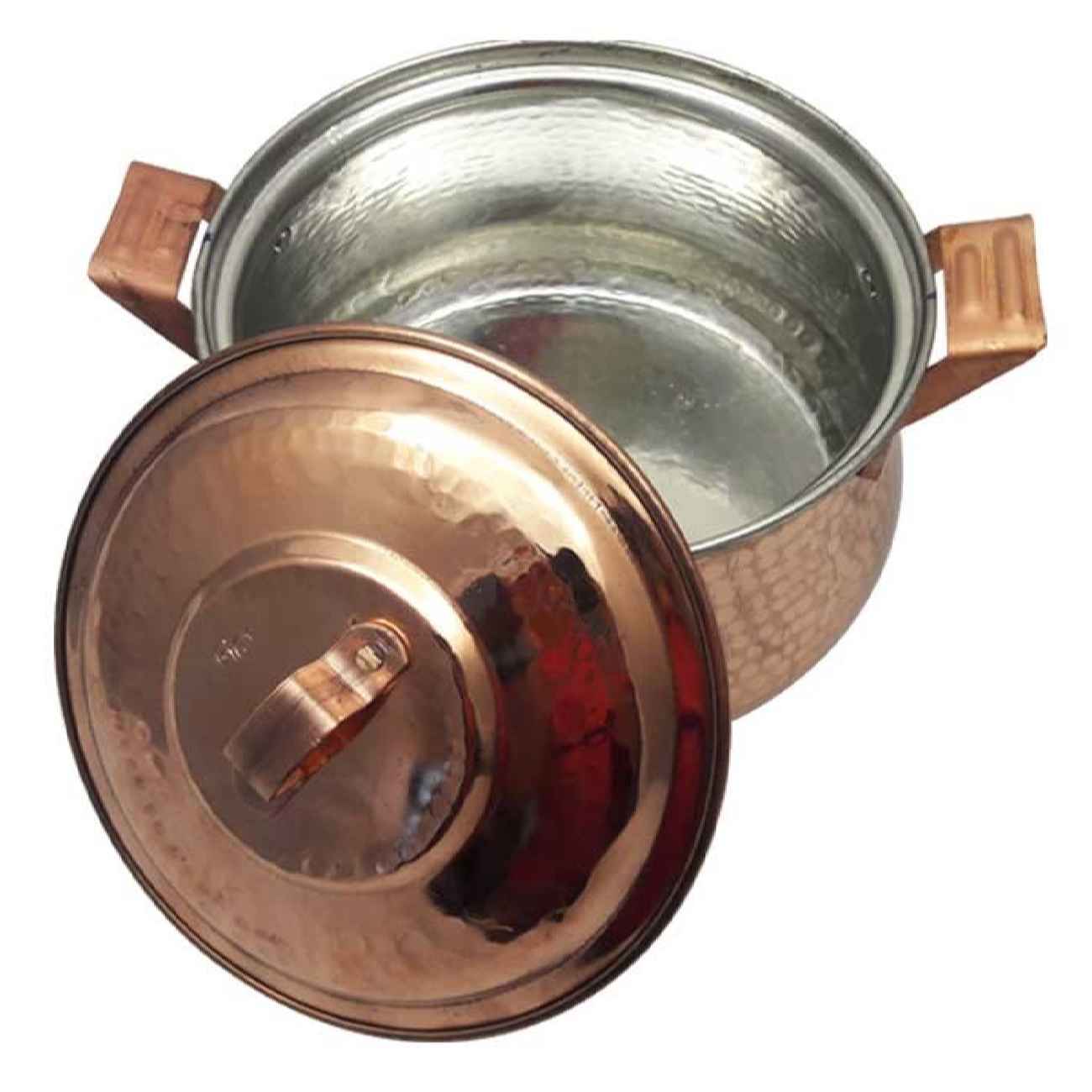 قدر مطروق من النحاس إيراني موديل هامون