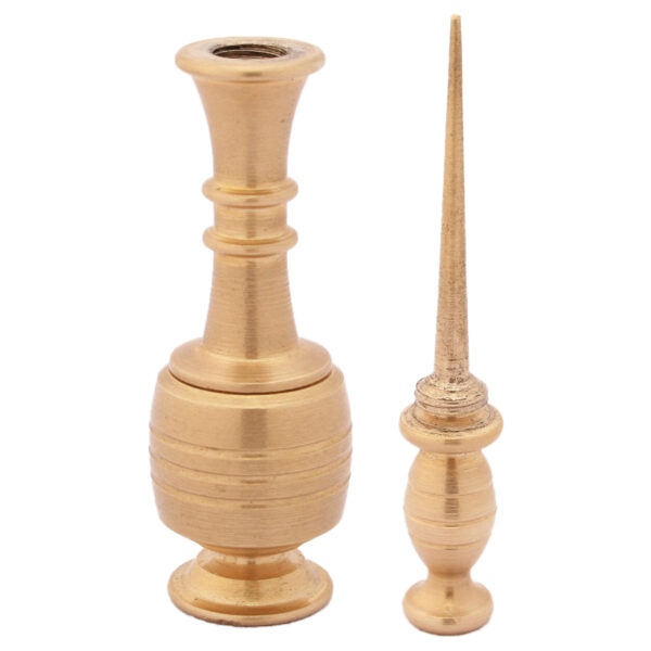 حامل سورميداني نحاسي لحفظ الكحل (×2)