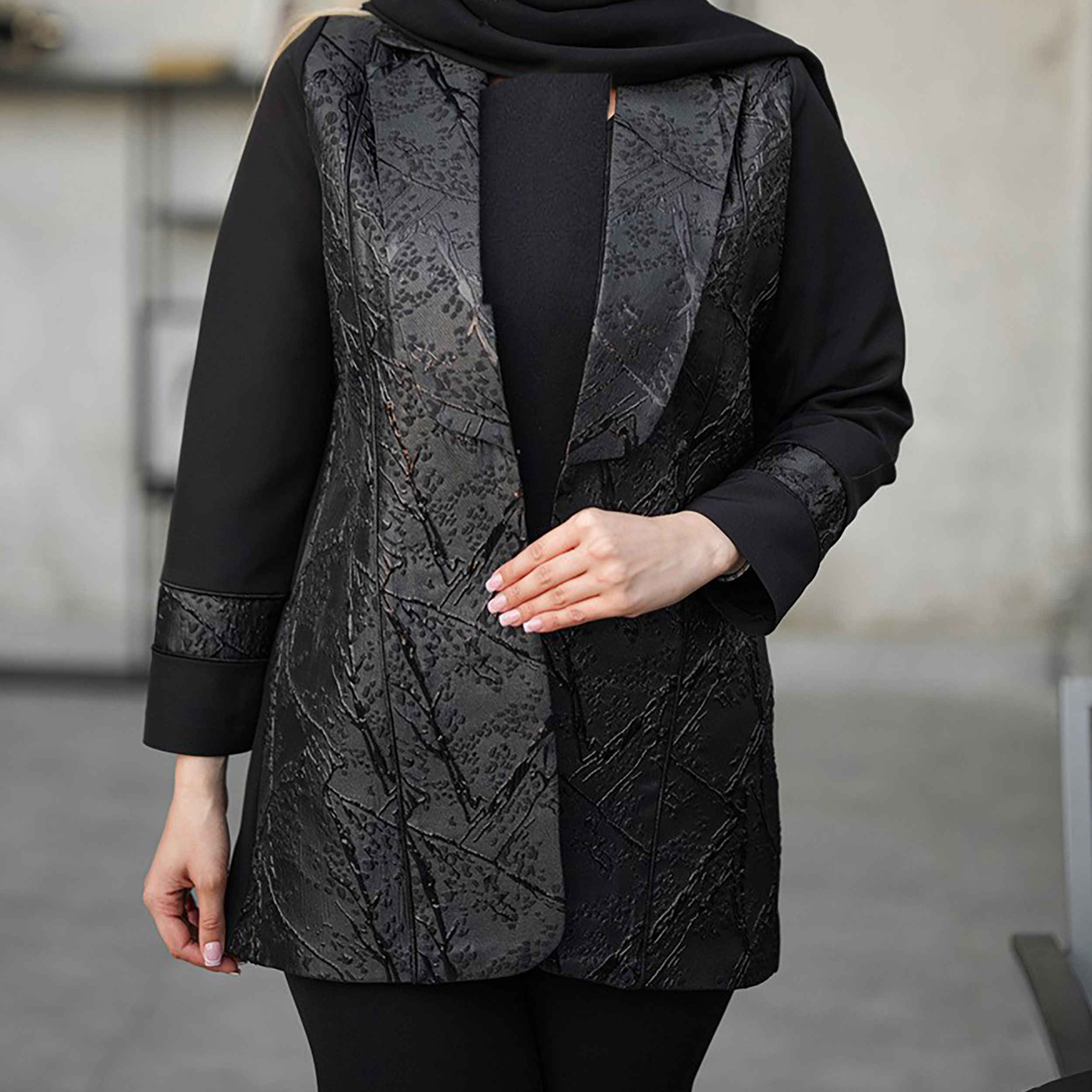 مانتو إيراني للنساء موديل ألسنة