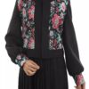 مانتو إيراني قصير للنساء بتصميم زهور
