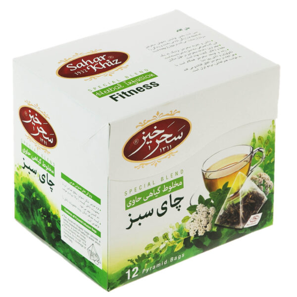 شاي أخضر مخلوط بالأعشاب من صحر خیز (7x)