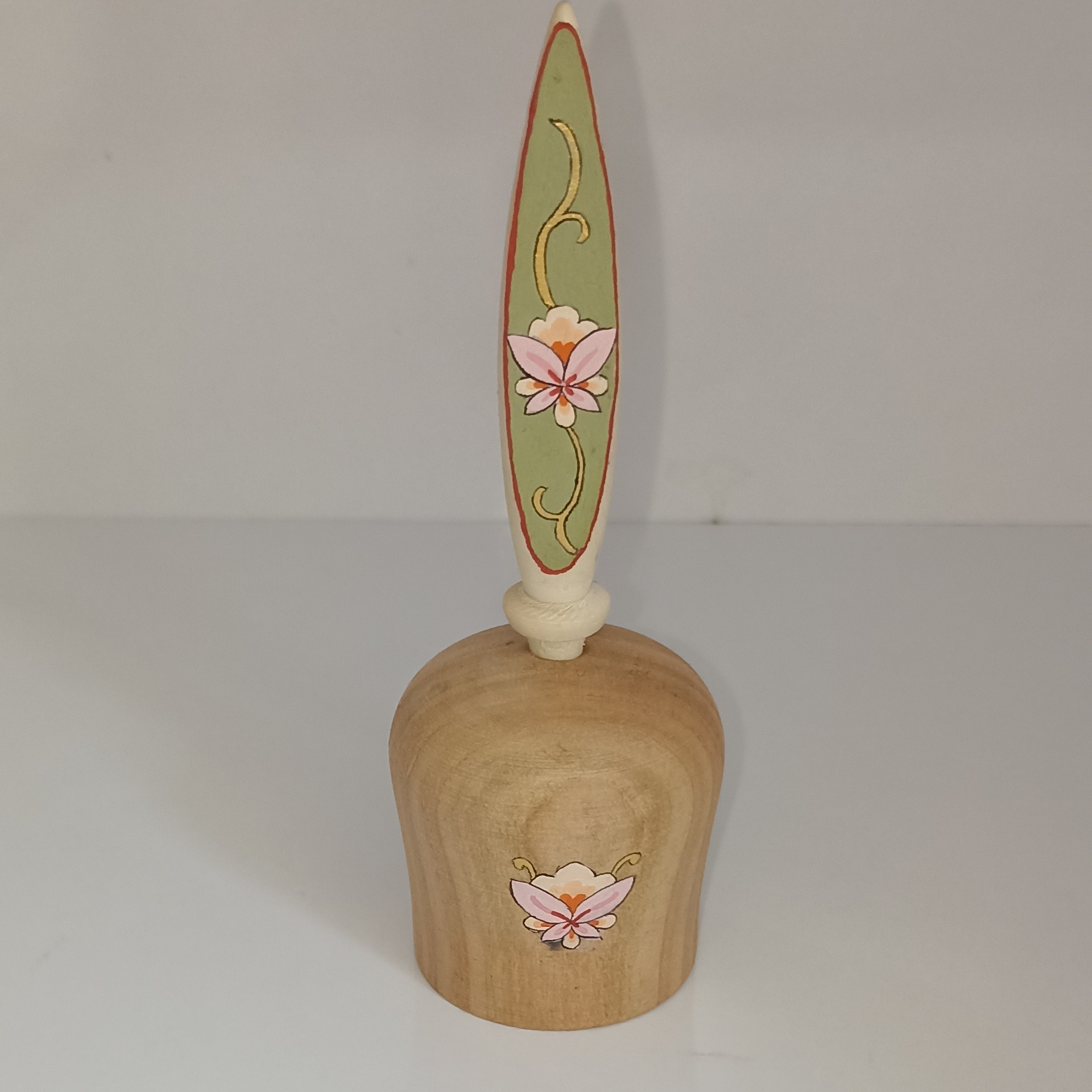 حامل سورميداني خشبي إيراني مصنوع يدويًا – وعاء تخزين تقليدي للكحل (عدد 2)