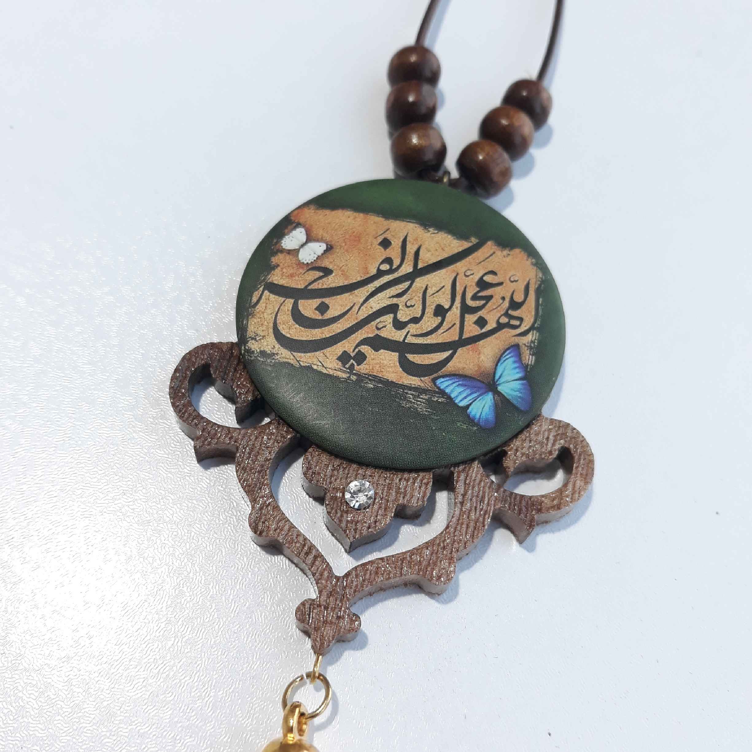 معلق إسلامي لمرايا الرؤية الخلفية للسيارة مناسب لجميع السيارات