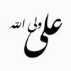 ملصق سيارة إسلامي - علي ولي الله