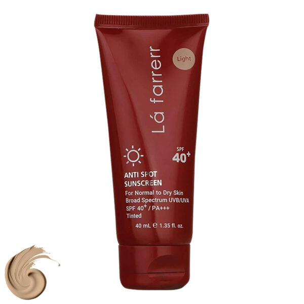 واقي شمس لافارير مضاد للبقع بلون SPF40 للبشرة العادية إلى الجافة 40 مل