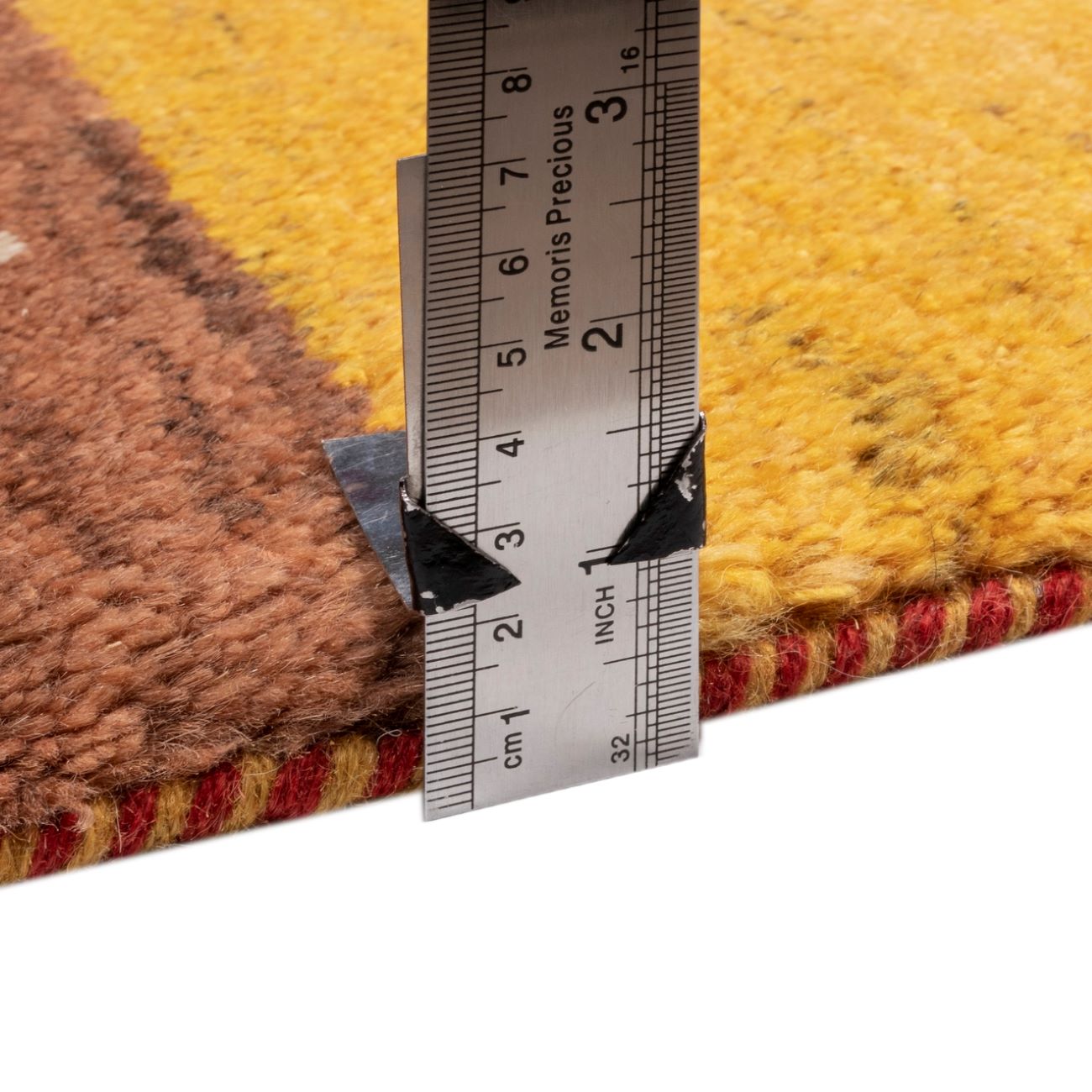 سجادة غبّة إيرانية من الصوف منسوجة يدويًا في فارس بنقوش حيوانية