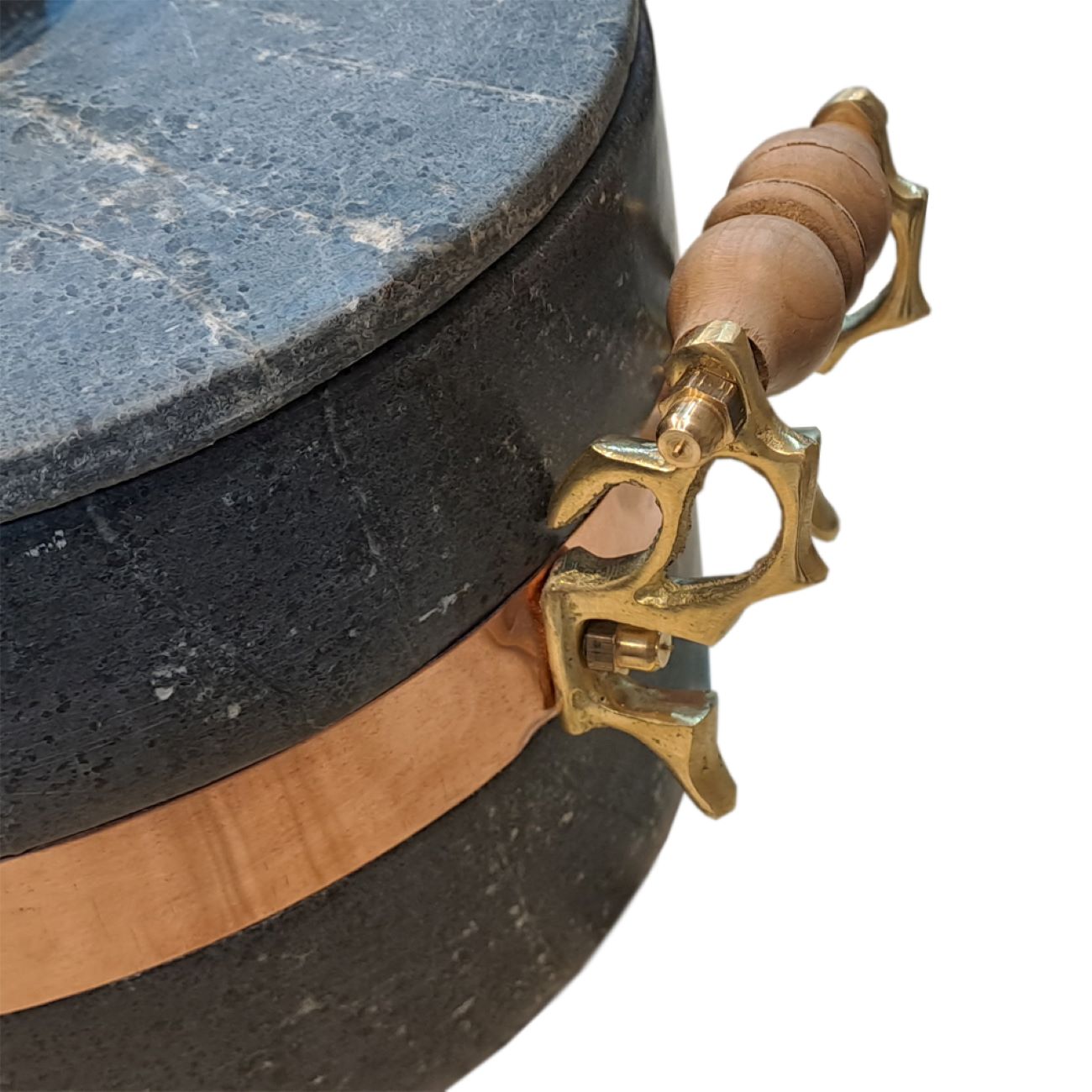 وعاء الديزي الإيراني من نحاس لطهي التشريب -موديل بانو