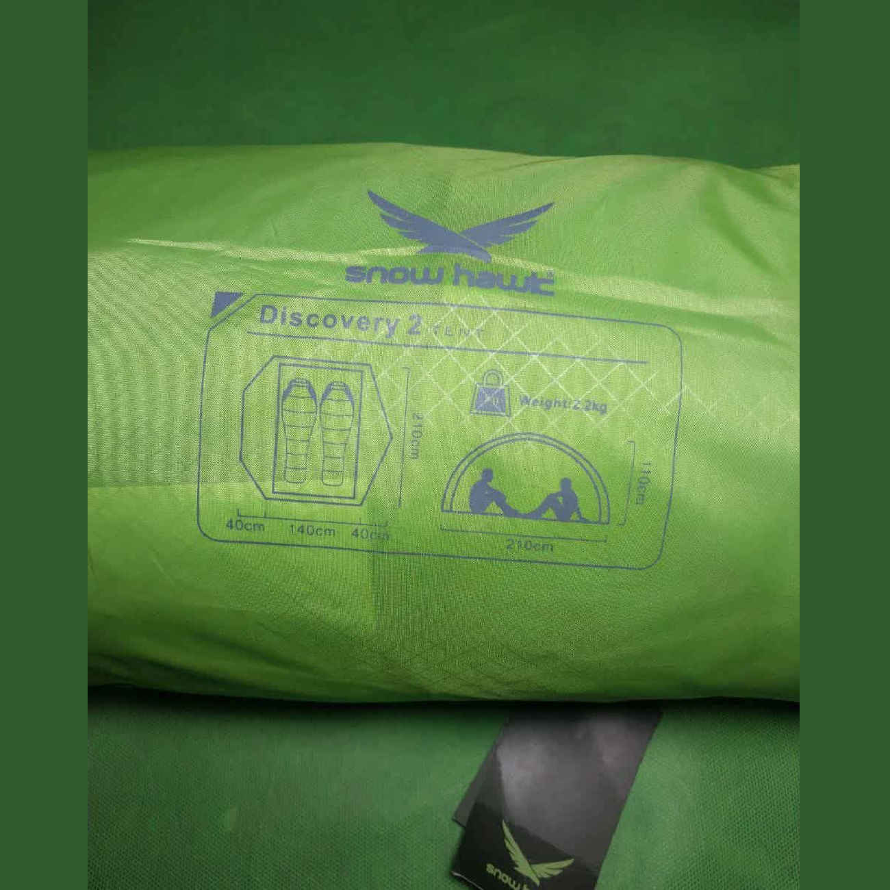 خيمة التخييم سنو هوك لـ 3 أشخاص مقاومة للماء مع إعداد سهل