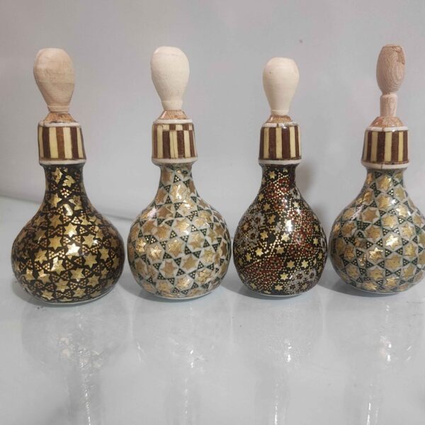 حامل سورميداني إيراني مصنوع من الخشب خاتمكاري (عدد 4)