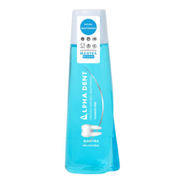 غسول فم طبيعي خالٍ من الكحول والفلورايد - مانترا (x2)