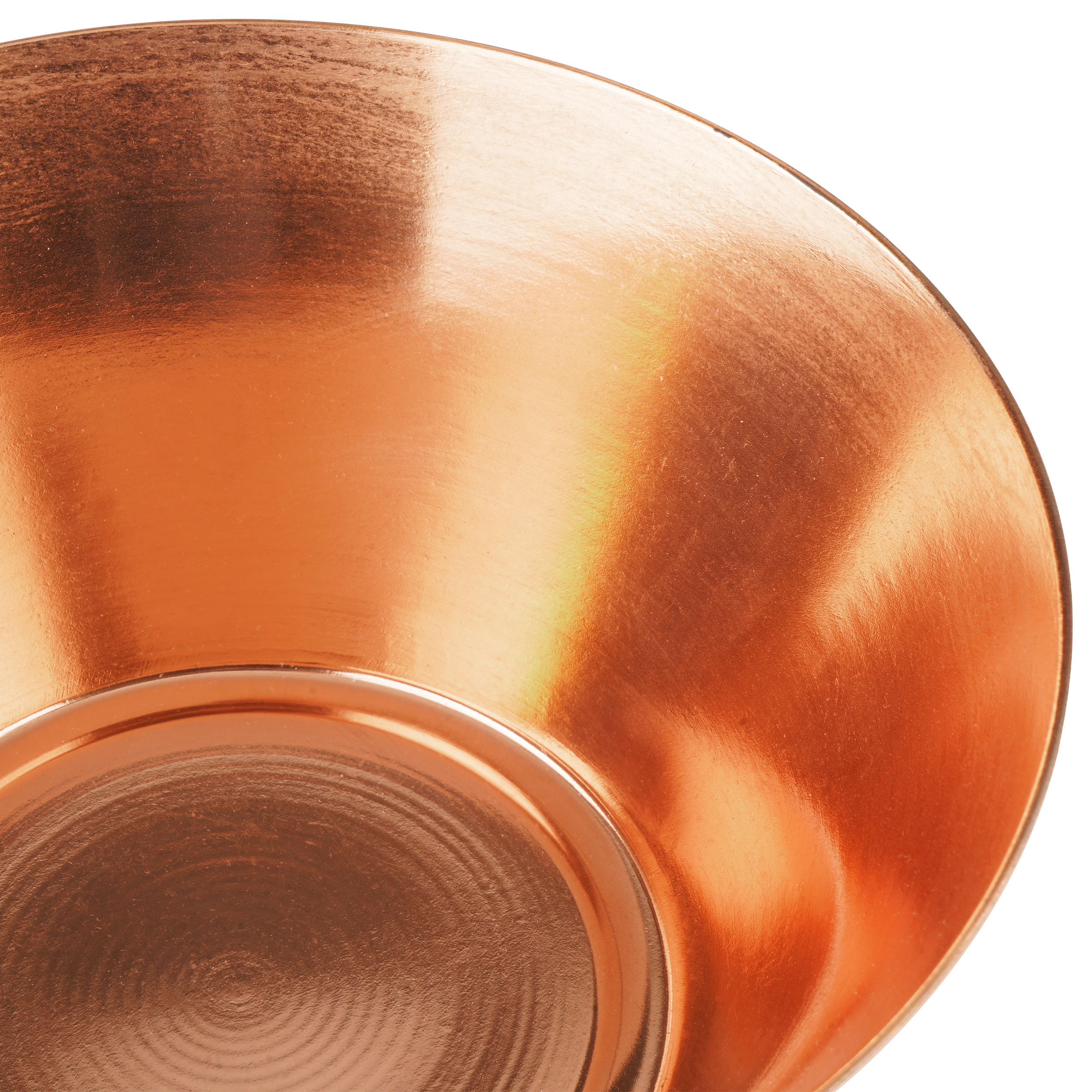 وعاء نحاسي إيراني حرفي مصنوع يدويًا باللون الفيروزي