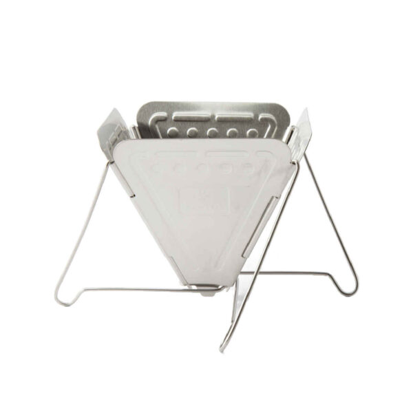 شواية نار المخيم للطهي في الهواء الطلق مع قاعدة مزودة بأرجل