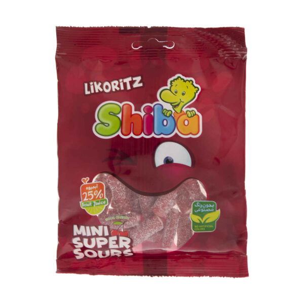 حلوى جيلاتينية حلال بنكهة الفواكه على شكل خطوط - أيدين (1000 جرام)