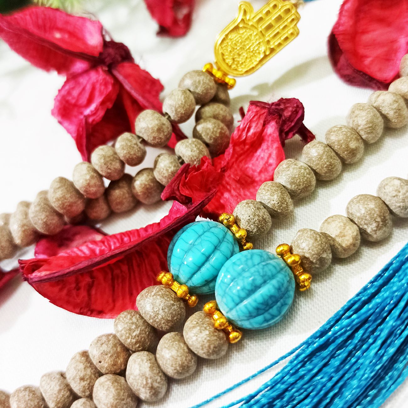 مسبحة كربلاء الإسلامية مع تراب الشفاء للشيعة من أرتايوس