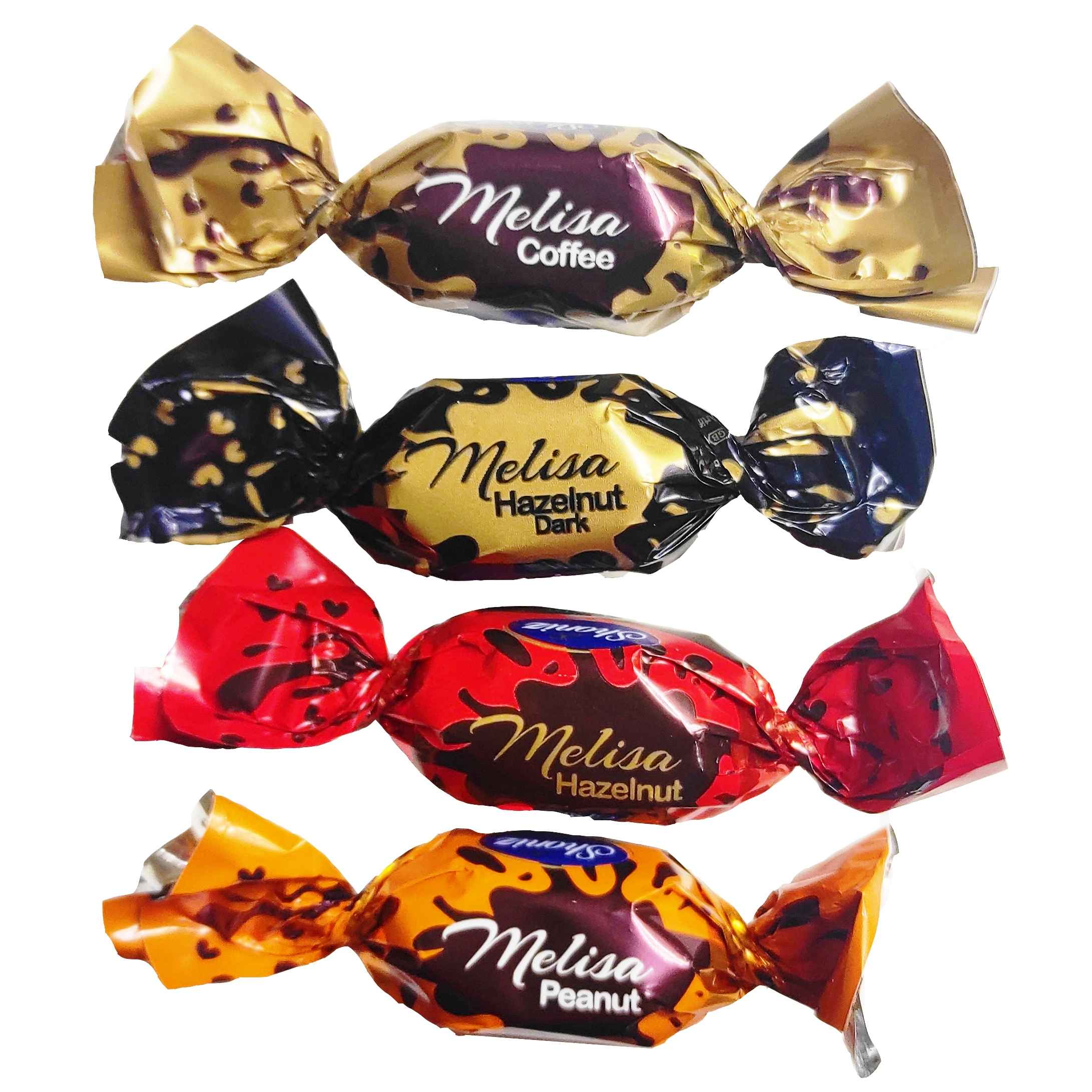 شوكولاتة شونيز المغلفة بأربع نكهات – ميليسا 1000 جرام