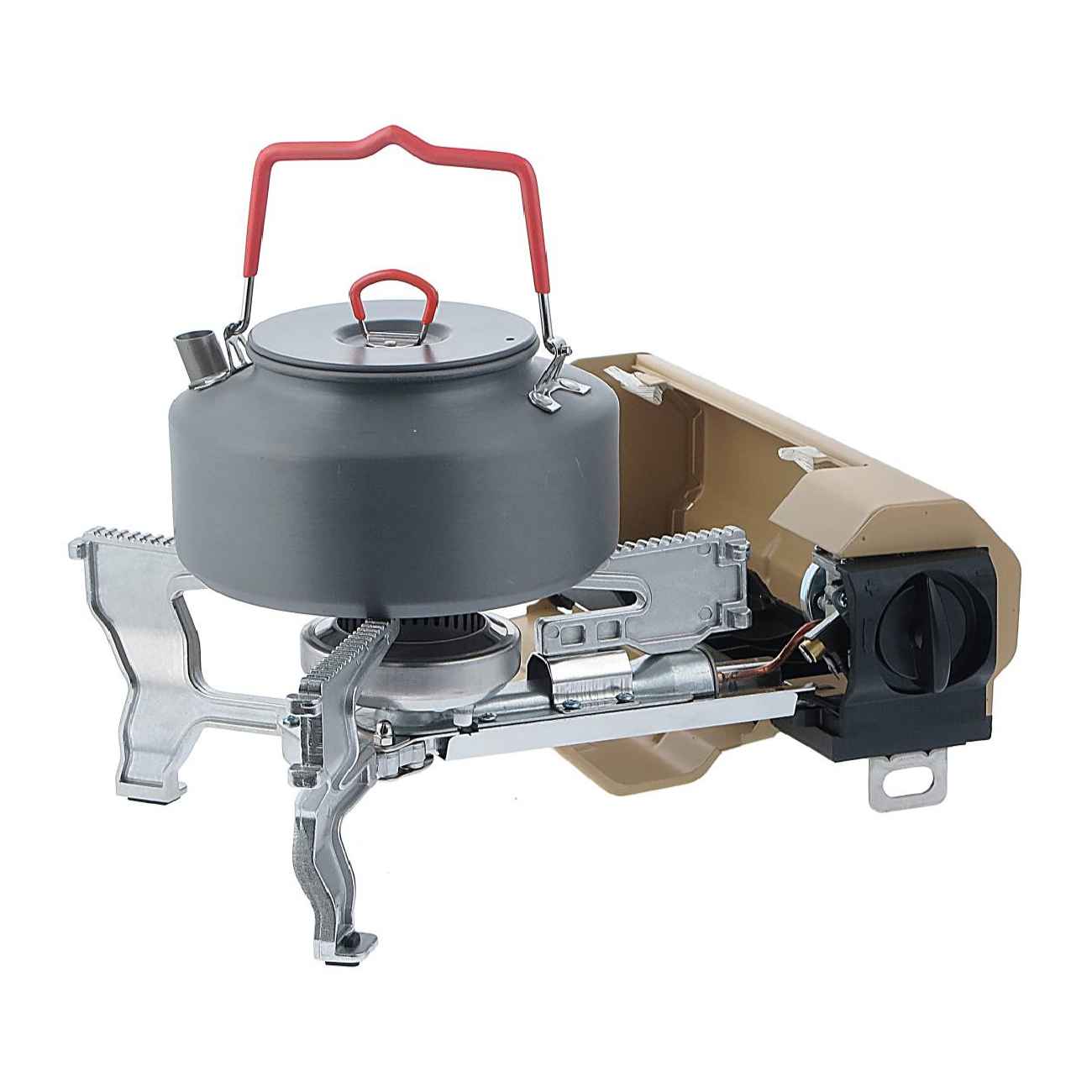 موقد غاز قابل للطي مدمج للتخييم