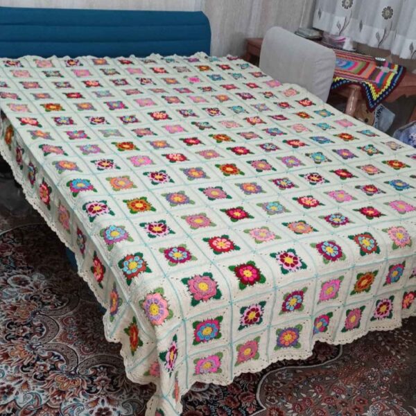 أغطية سرير محبوكة يدويًا – مريحة، أنيقة ومثالية لديكور غرفة النوم