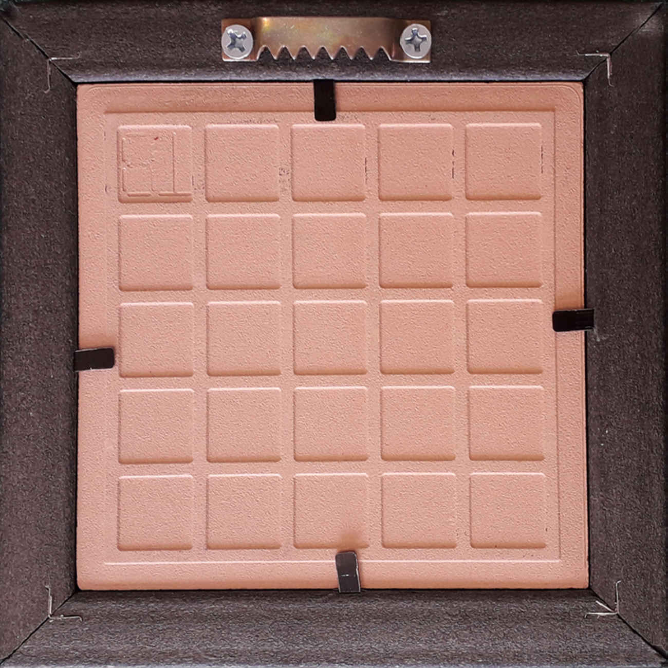 حامل مفاتيح جداري سيراميكي – بإطار خشبي لتنظيم مدخل المنزل بشكل جميل